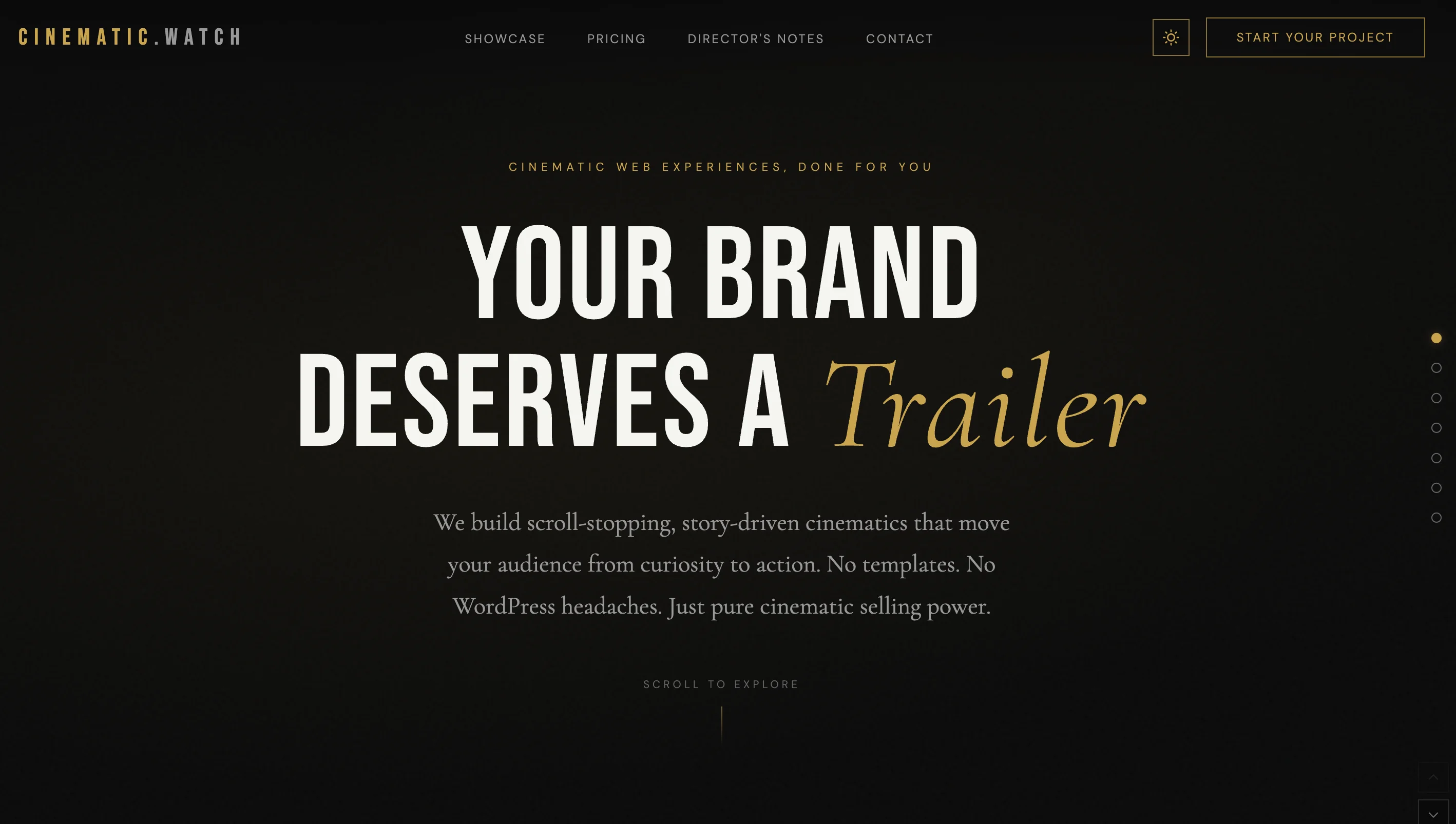 Cinematic.Watch Website