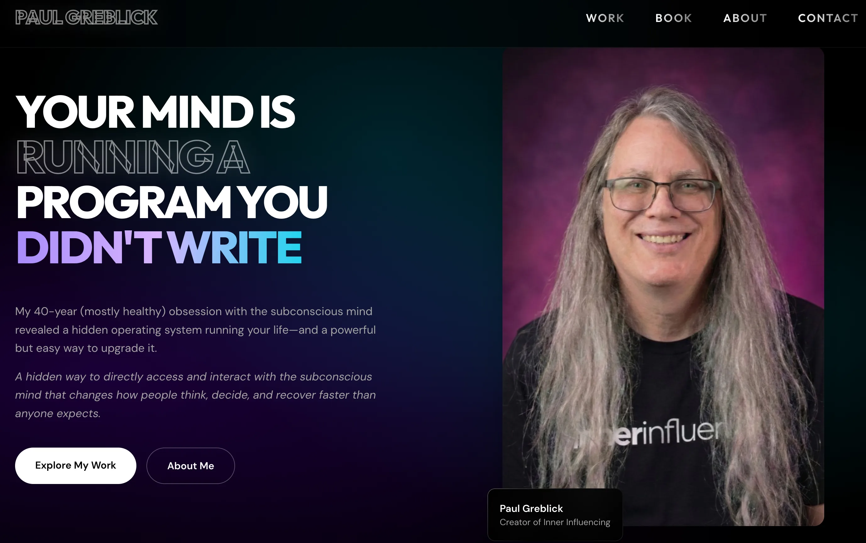 Paul Greblick Website